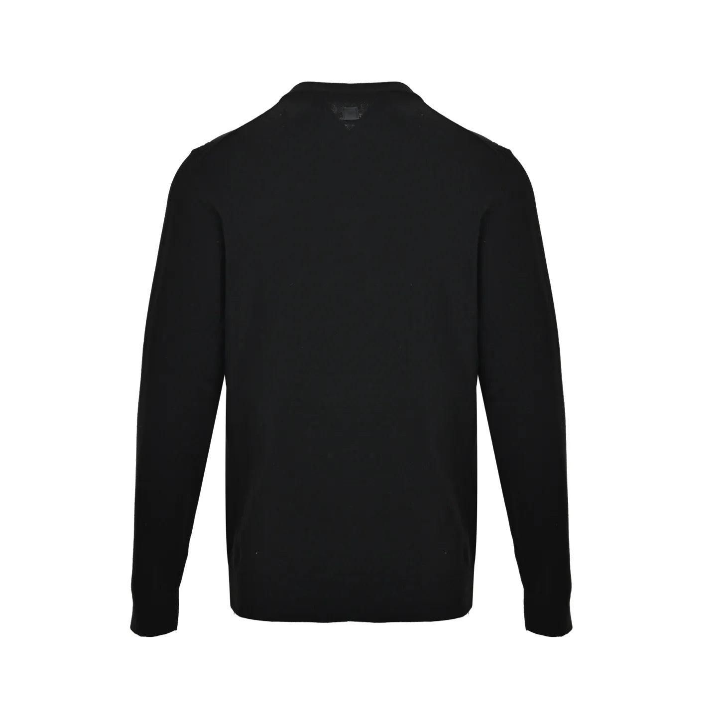 Louis Vuitton/Louis Vuitton hem three-flower jacquard mesh crew neck sweater